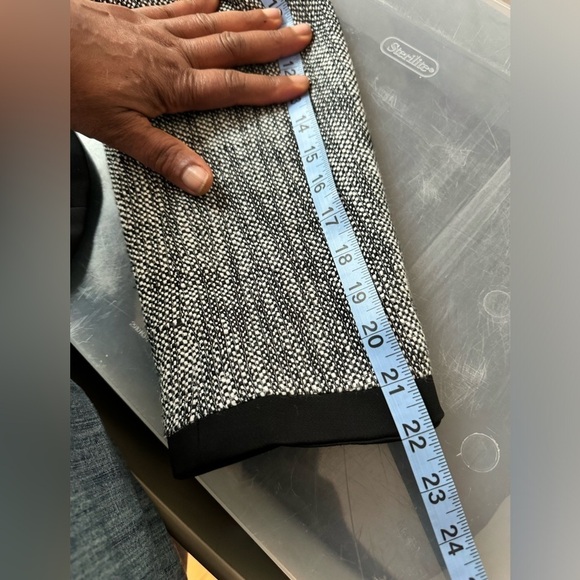 Talbots grey blazer tweed jacket suit separate size 14 - Picture 6 of 11